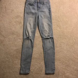 light wash jeans